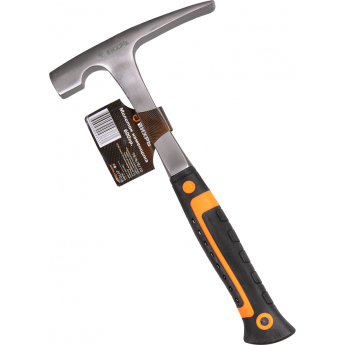Молоток каменщика ВИХРЬ 600 гр цельнометаллический, двухкомпонентная рукоятка