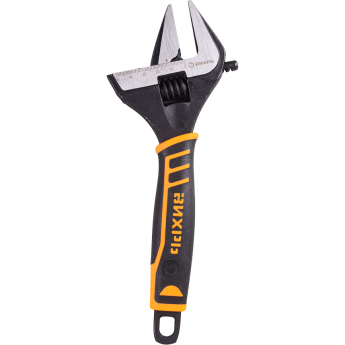 Разводной ключ ВИХРЬ с тонкими губками, фосфатированый, 250 мм